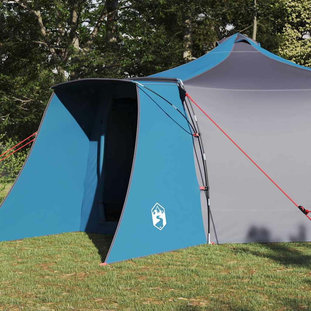 vidaXL Οικογενειακή Tipi Σκηνή Σε Μπλε, Χωράει 8 Άτομα Κι Είναι Αδιάβροχη