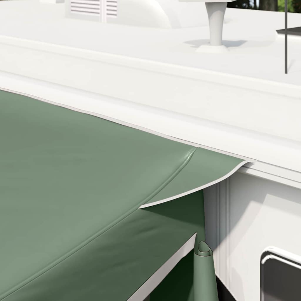 vidaXL Σκηνή με στέγη Πράσινο και Μαύρο 285 x 255 x 245 cm Πολυεστέρας