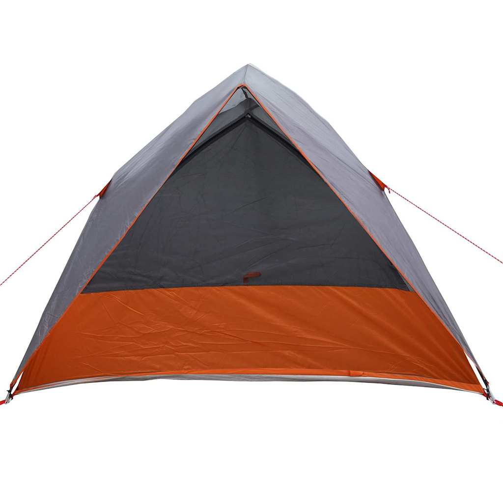 vidaXL Σκηνή Γκρι και πορτοκαλί 320 x 275 x 190 εκ.