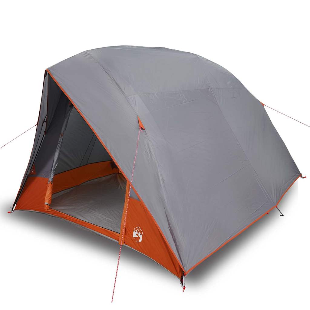 vidaXL Σκηνή Γκρι και πορτοκαλί 320 x 275 x 190 εκ.