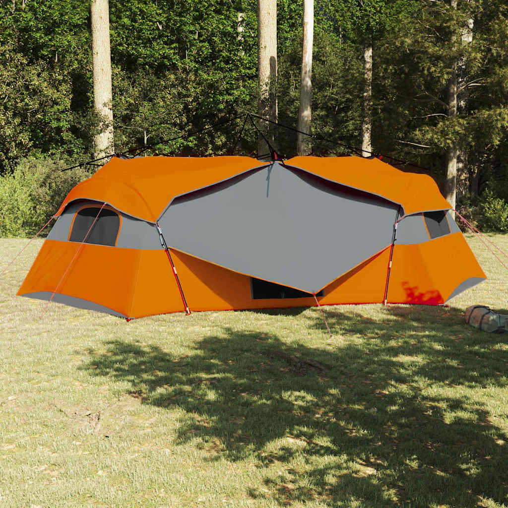 vidaXL Οικογενειακή Εσωτερική Σκηνή Γκρι 520 x 520 x 190 εκ