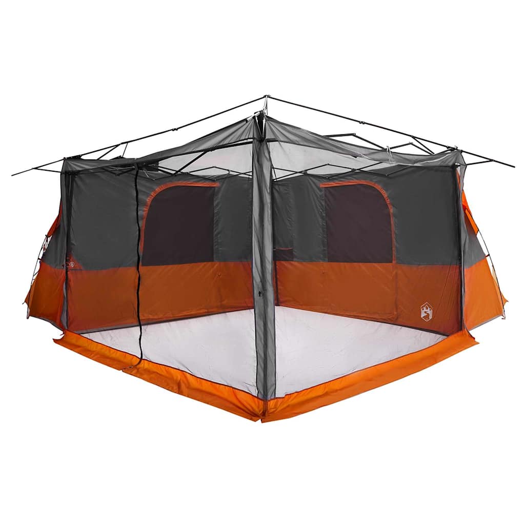vidaXL Οικογενειακή Εσωτερική Σκηνή Γκρι 520 x 520 x 190 εκ