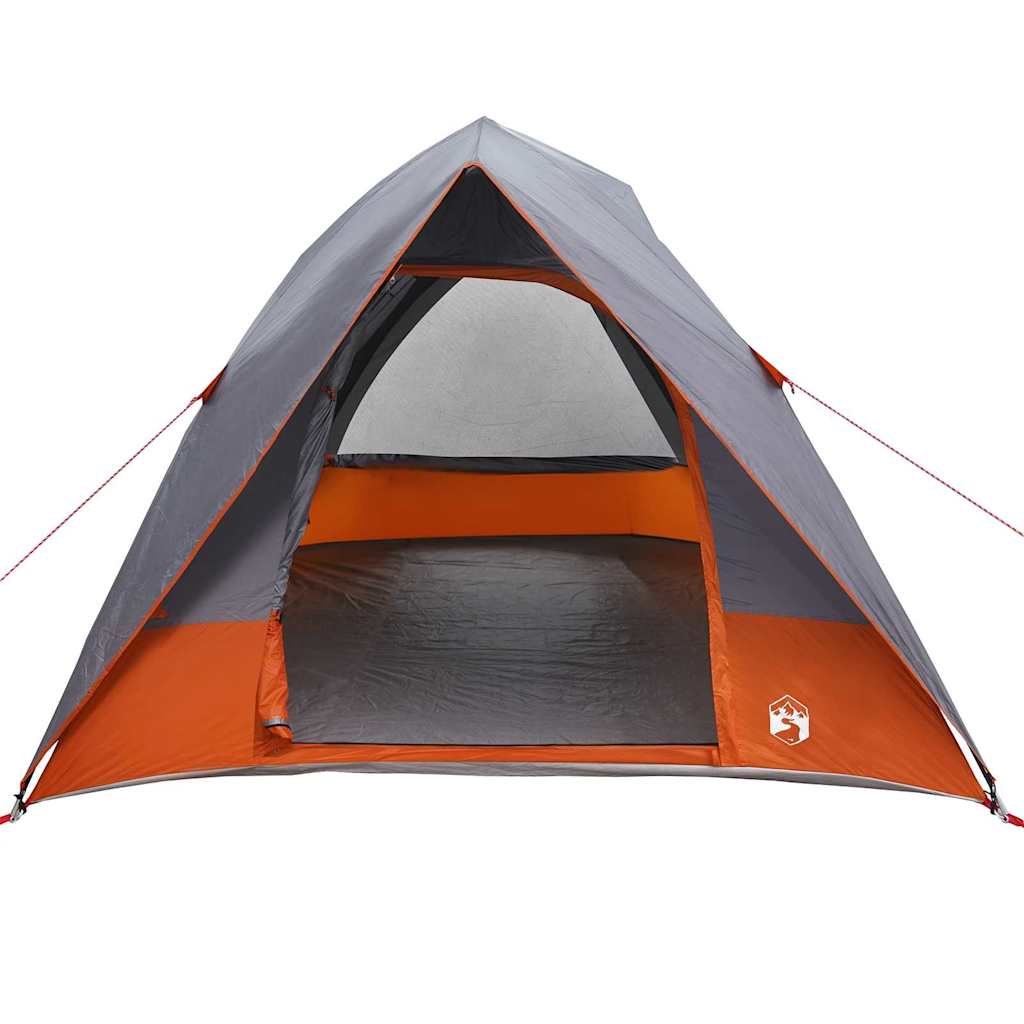 vidaXL Σκηνή Γκρι και πορτοκαλί 275 x 230 x 140 εκ.