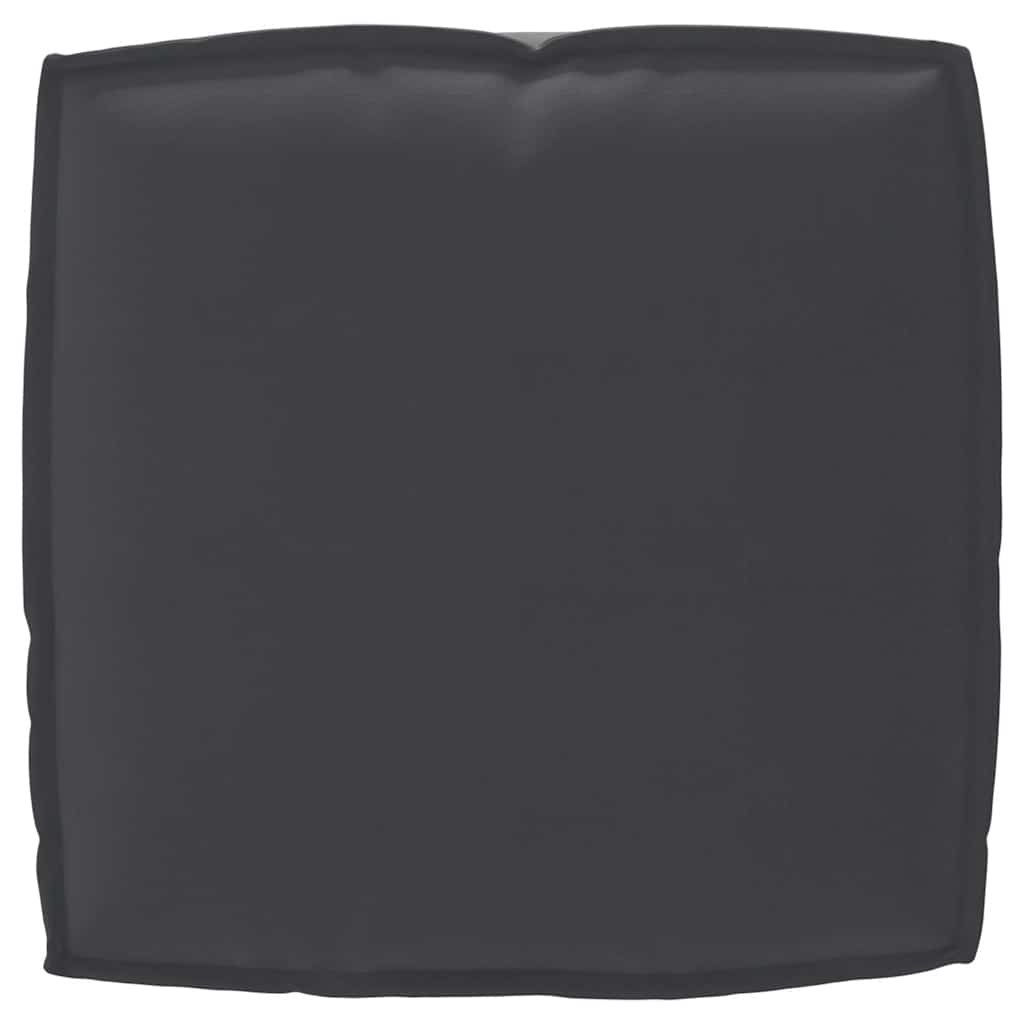 vidaXL Σετ Μαξιλαριών Πάγου 2 pcs Μαύρο 50 x 50 x 12 cm Ύφασμα Oxford