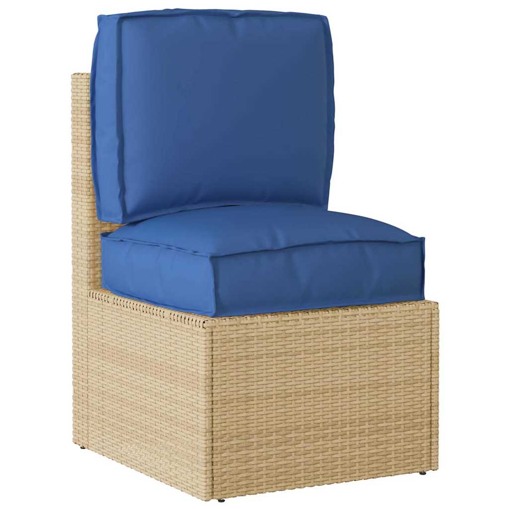 vidaXL Σετ Μαξιλαριών Πάγου 2 pcs Μπλε Ρουά 50 x 50 x 12 cm