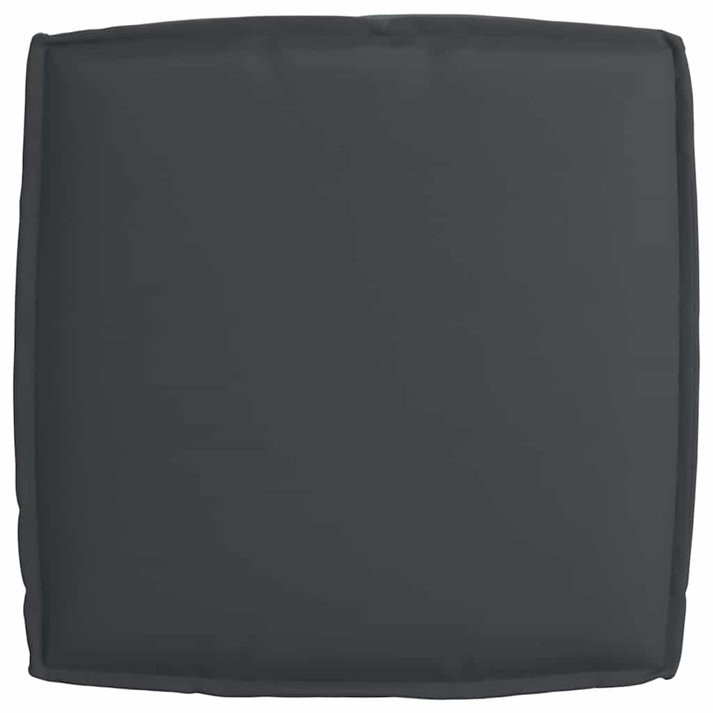 vidaXL Σετ Μαξιλαριών Πάγου 2 pcs Μαύρο 60 x 60 x 12 cm Ύφασμα Oxford