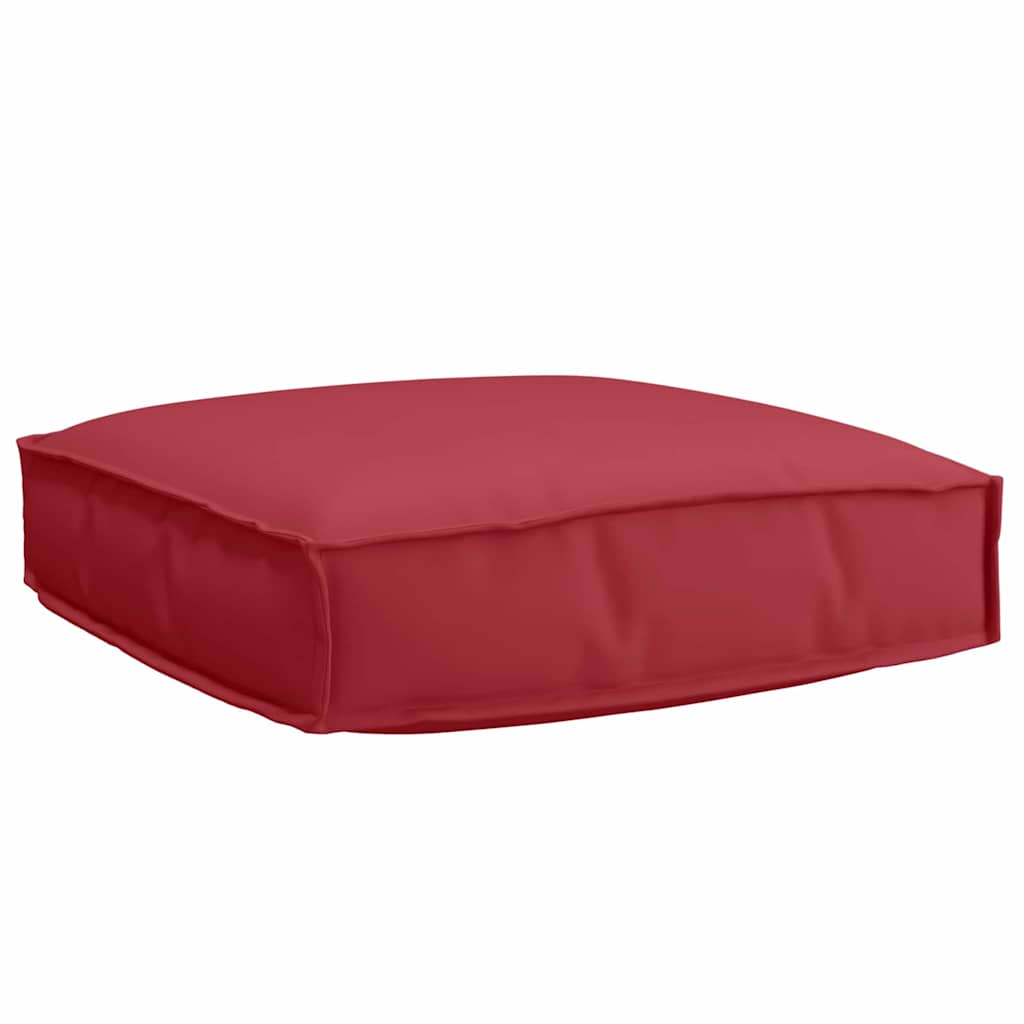 vidaXL Σετ Μαξιλαριών Πάγου 2 pcs Μπορντό 60 x 60 x 12 cm