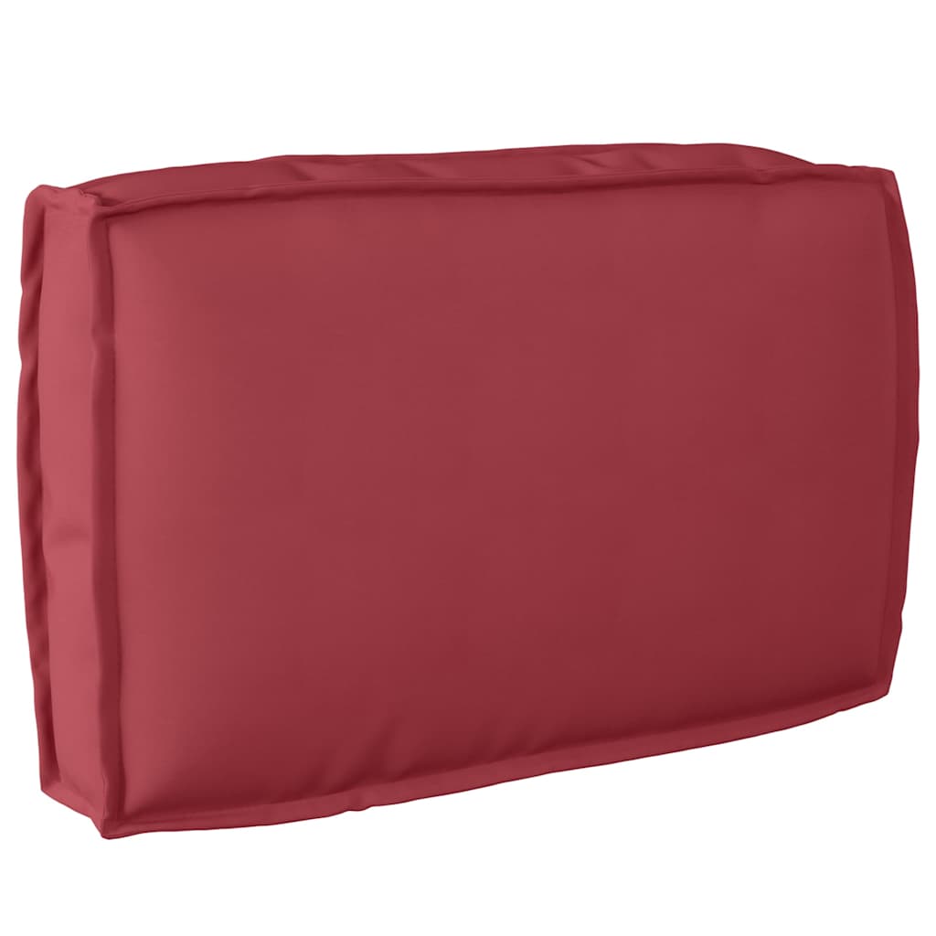 vidaXL Σετ Μαξιλαριών Πάγου 2 pcs Μπορντό 60 x 60 x 12 cm