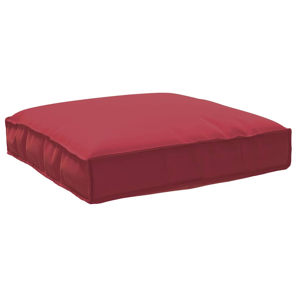 vidaXL Σετ Μαξιλαριών Πάγου 2 pcs Μπορντό 80 x 80 x 12 cm