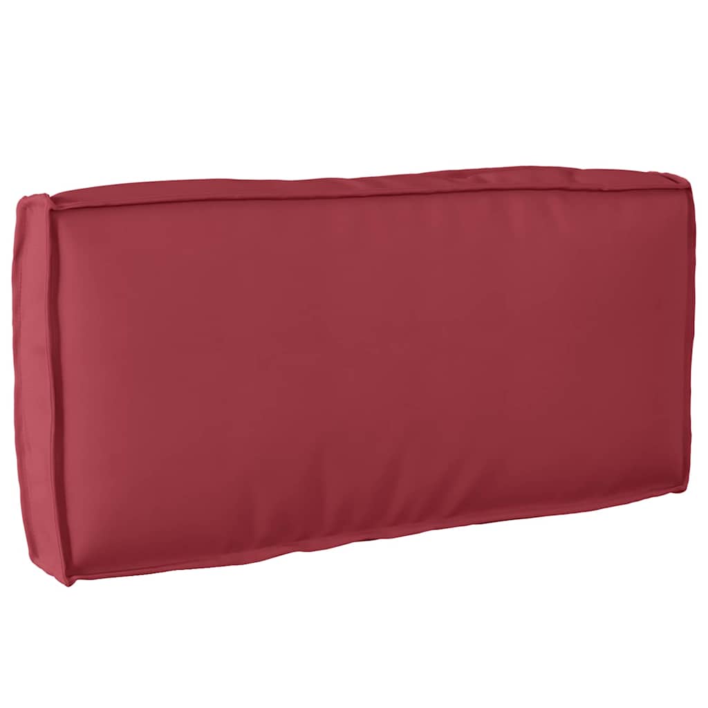 vidaXL Σετ Μαξιλαριών Πάγου 2 pcs Μπορντό 80 x 80 x 12 cm