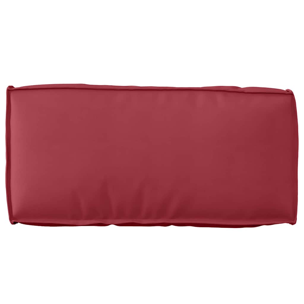 vidaXL Σετ Μαξιλαριών Πάγου 2 pcs Μπορντό 80 x 80 x 12 cm