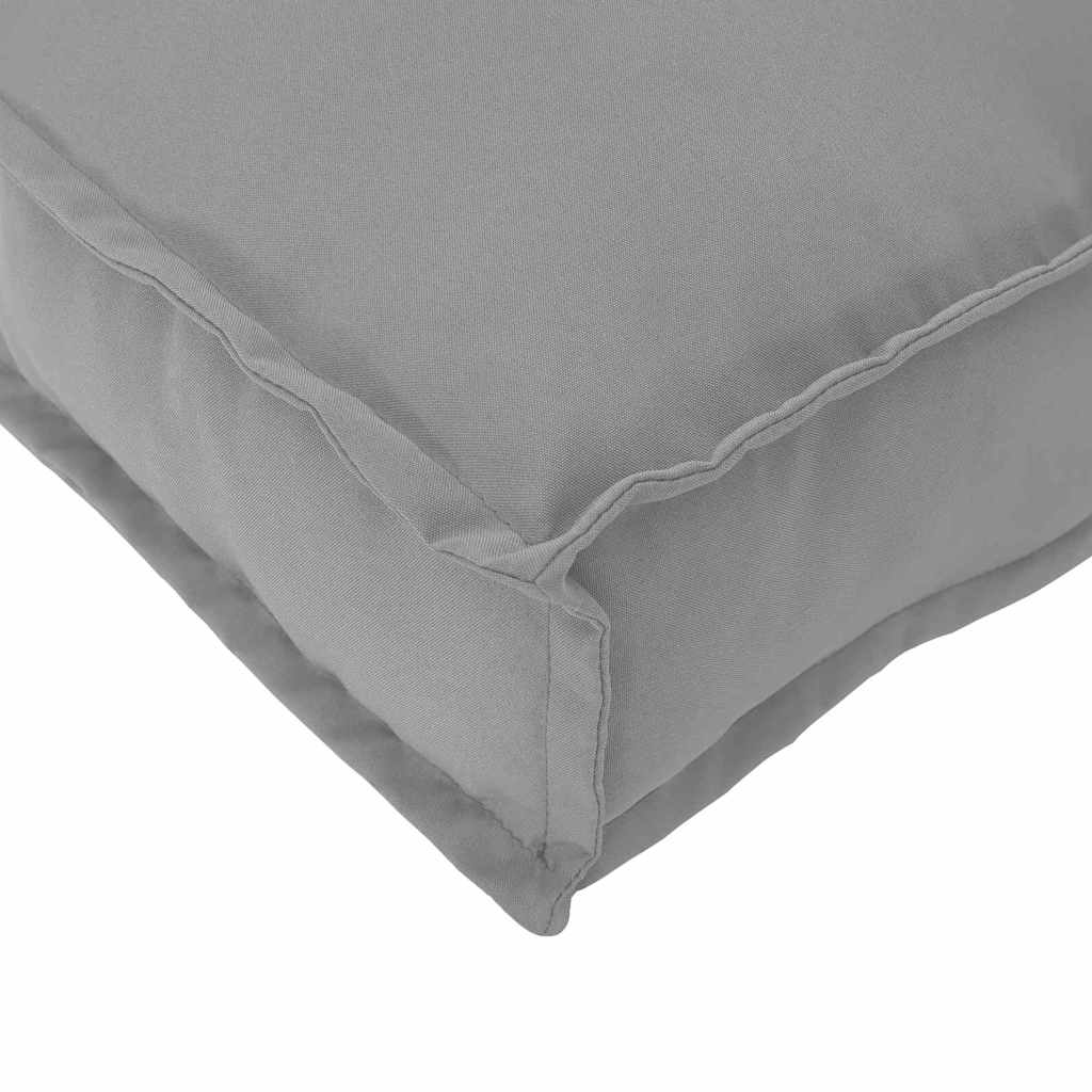 vidaXL Σετ Μαξιλαριών Πάγου 2 pcs Γκρι 120 x 80 x 12 cm Ύφασμα Oxford