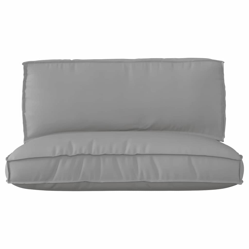 vidaXL Σετ Μαξιλαριών Πάγου 2 pcs Γκρι 120 x 80 x 12 cm Ύφασμα Oxford