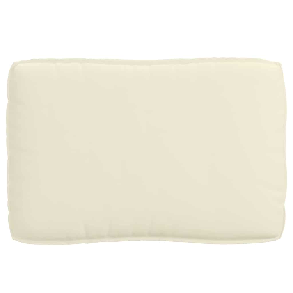 vidaXL Σετ Μαξιλαριών Πάγου 2 pcs Κρεμ 120 x 80 x 12 cm Ύφασμα Oxford