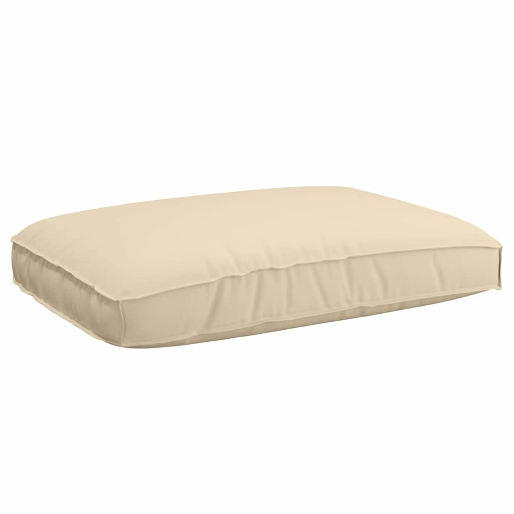 vidaXL Σετ Μαξιλαριών Πάγου 3 pcs Μπεζ 120 x 80 x 12 cm Ύφασμα Oxford