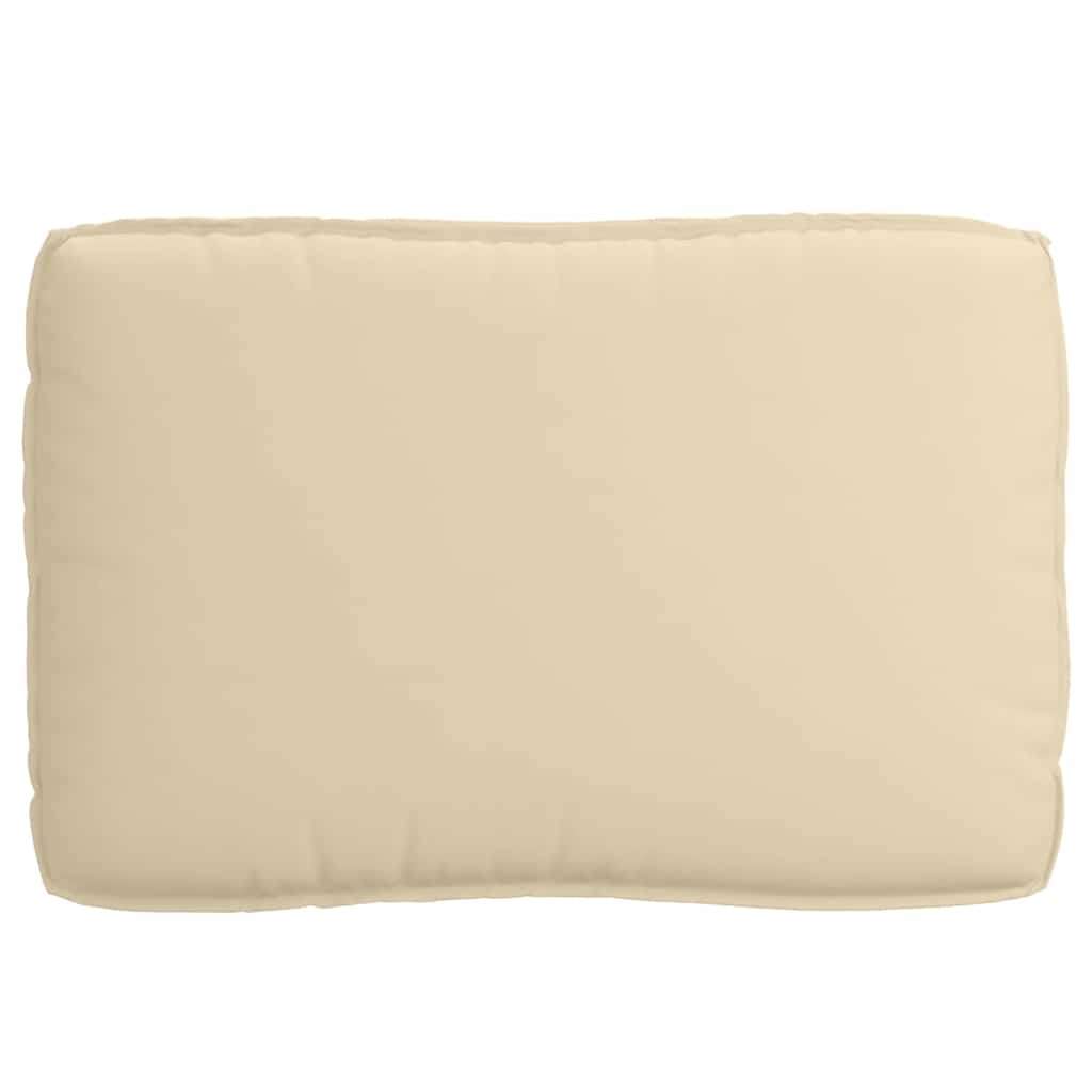 vidaXL Σετ Μαξιλαριών Πάγου 3 pcs Μπεζ 120 x 80 x 12 cm Ύφασμα Oxford
