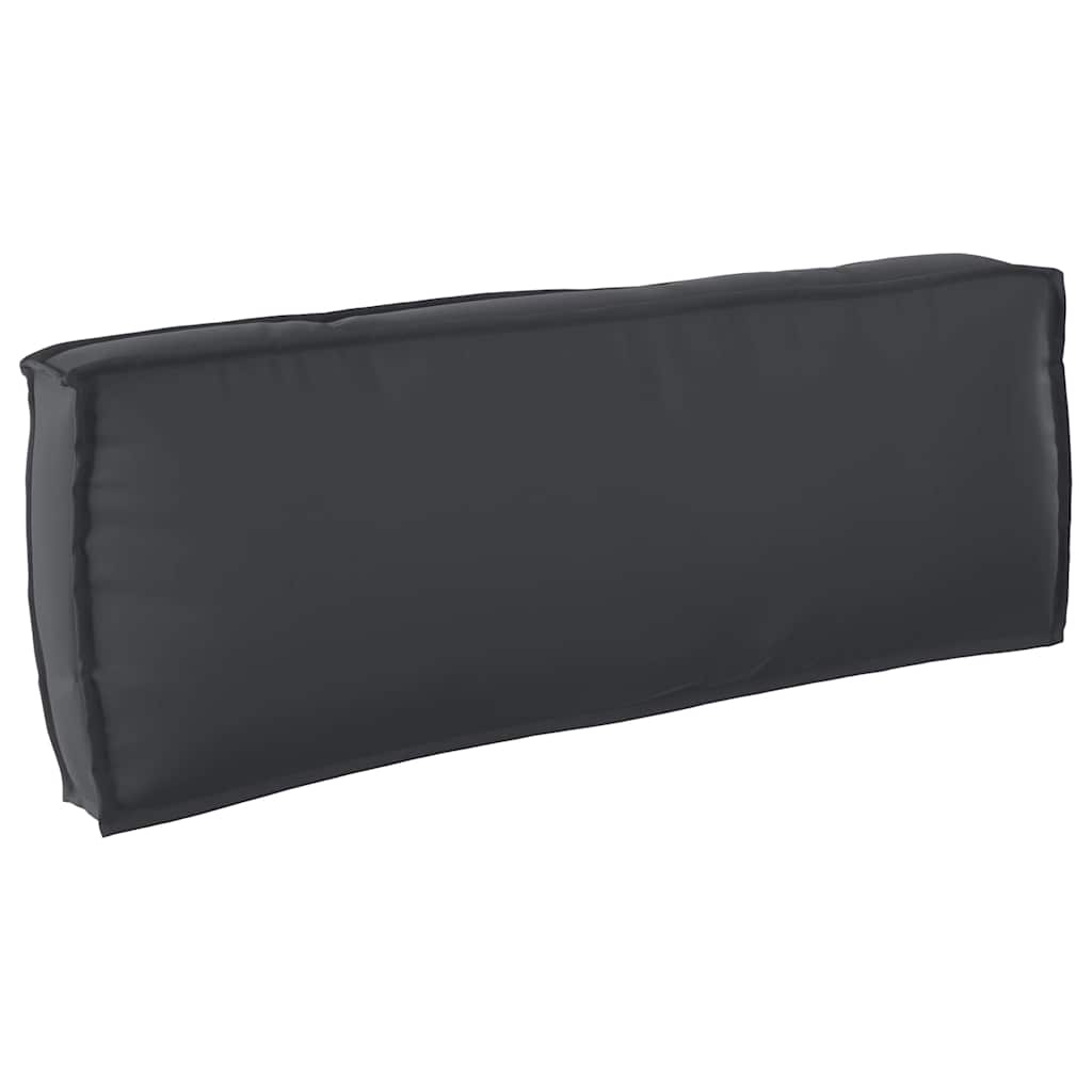vidaXL Σετ Μαξιλαριών Πάγου 3 pcs Μαύρο 120 x 80 x 12 cm Ύφασμα Oxford