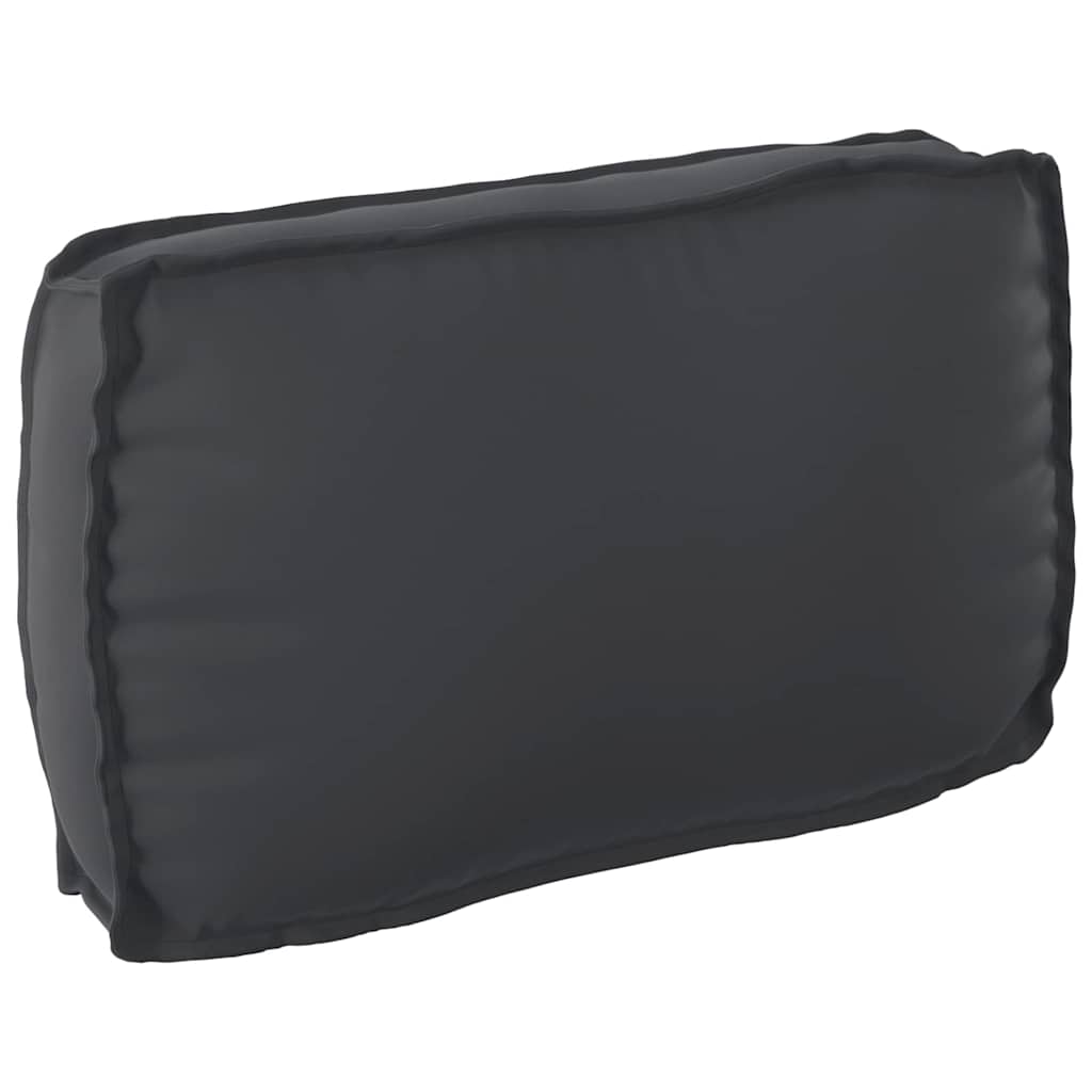 vidaXL Σετ Μαξιλαριών Πάγου 3 pcs Μαύρο 120 x 80 x 12 cm Ύφασμα Oxford