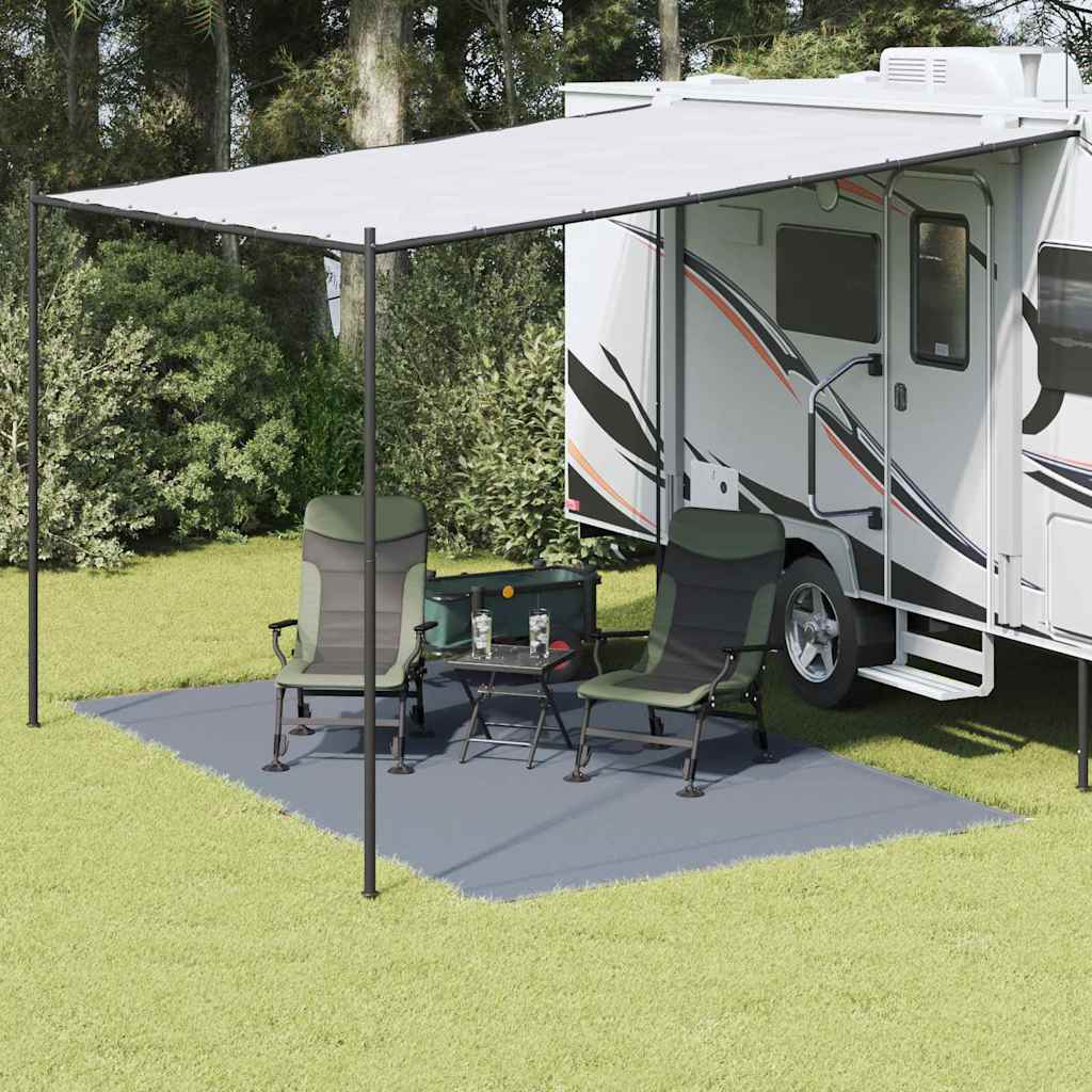 vidaXL Χαλκάκι Σκηνής Μπλε γκρι 250 x 400 cm Πολυαιθυλένιο