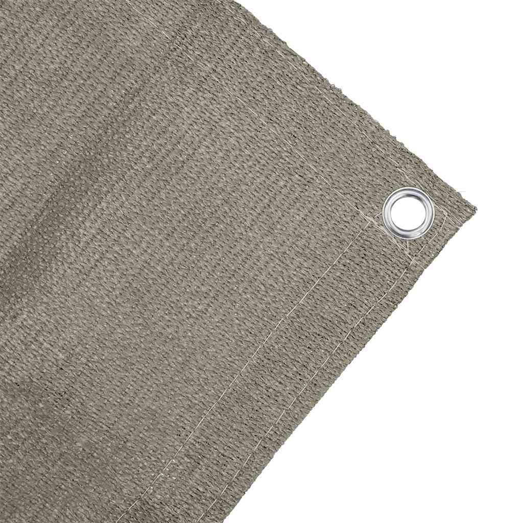 vidaXL Χαλκάκι Σκηνής Ανοιχτό γκρι 250 x 400 cm Πολυαιθυλένιο