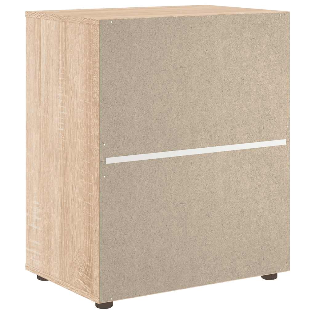 vidaXL Sideboard VISNES Δρυς Sonoma 60x40x73 cm Ξύλο μηχανής