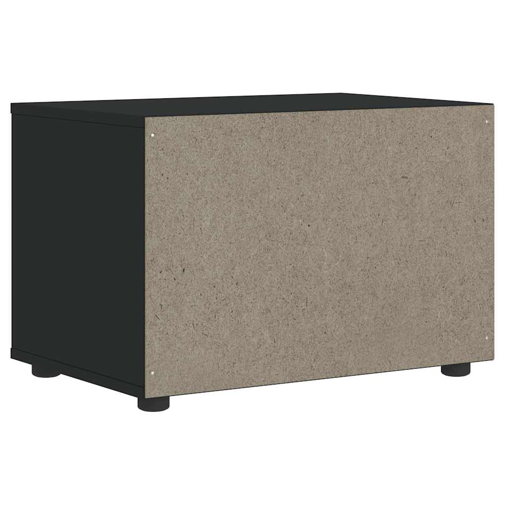 ντουλάπι τηλεόρασης vidaXL "VISNES" Μαύρο 60x40x38 cm Ξύλινη κατασκευή