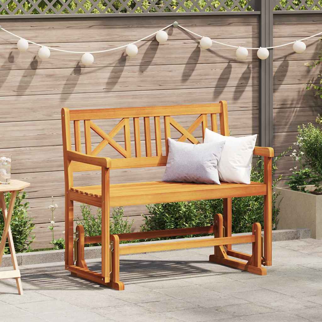 vidaXL Κήπος Γλόντερ Μπάγκο Καφέ 110 x 59 x 97εκ Μασίφ ξύλο ακακίας