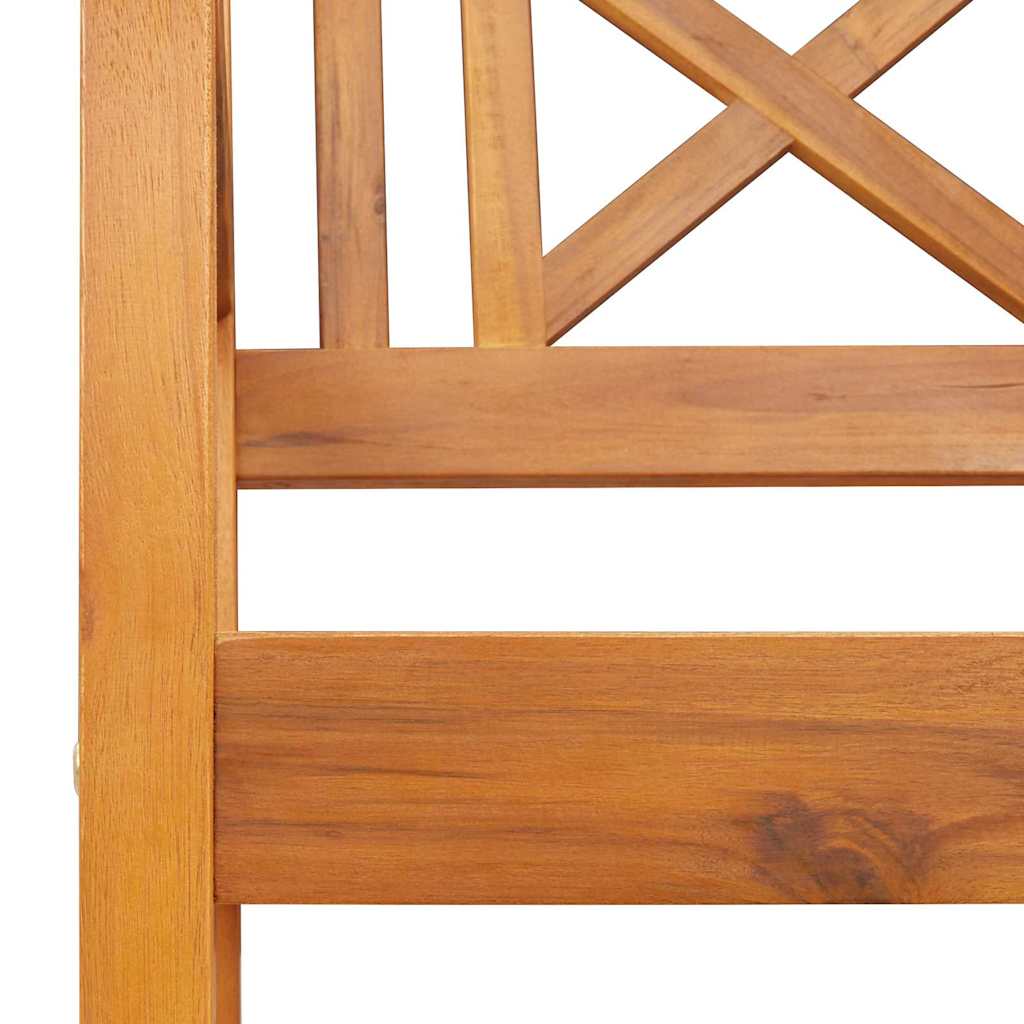 vidaXL Παγκάκι κήπου Καφέ 220 x 56 x 90εκ Μασίφ ξύλο ακακίας