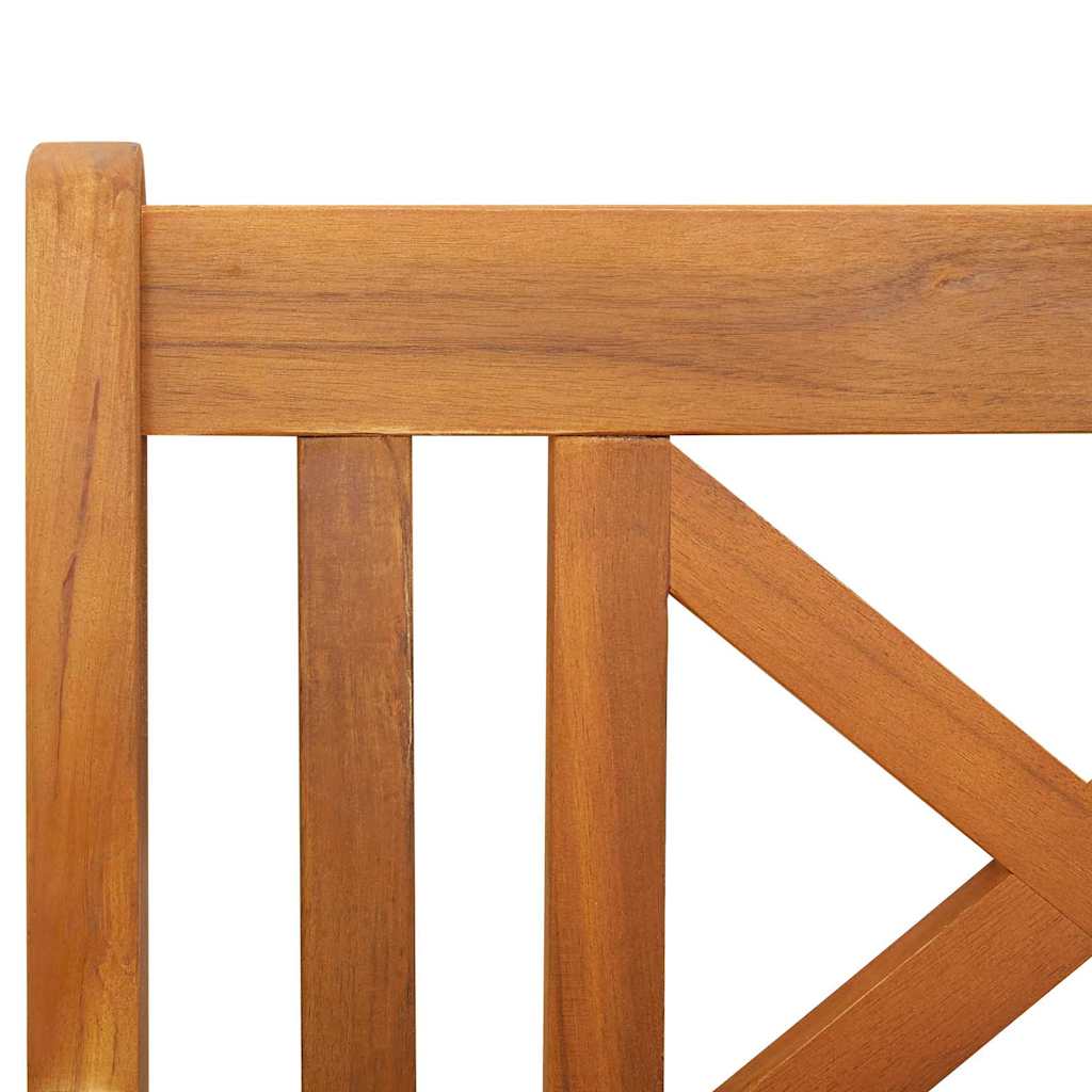 vidaXL Παγκάκι κήπου Καφέ 220 x 56 x 90εκ Μασίφ ξύλο ακακίας