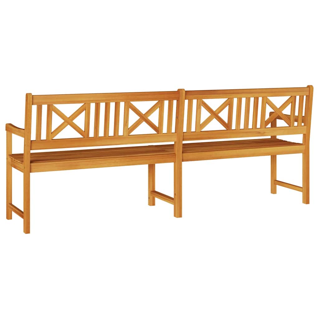 vidaXL Παγκάκι κήπου Καφέ 220 x 56 x 90εκ Μασίφ ξύλο ακακίας