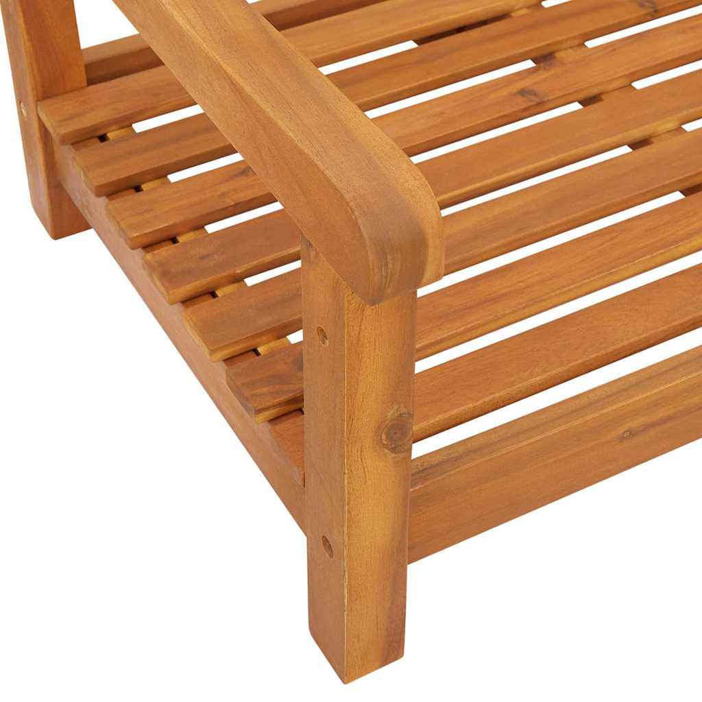 vidaXL Κούνια Κήπου Καφέ 119 x 35 x 47 εκ. Μασίφ ξύλο ακακίας