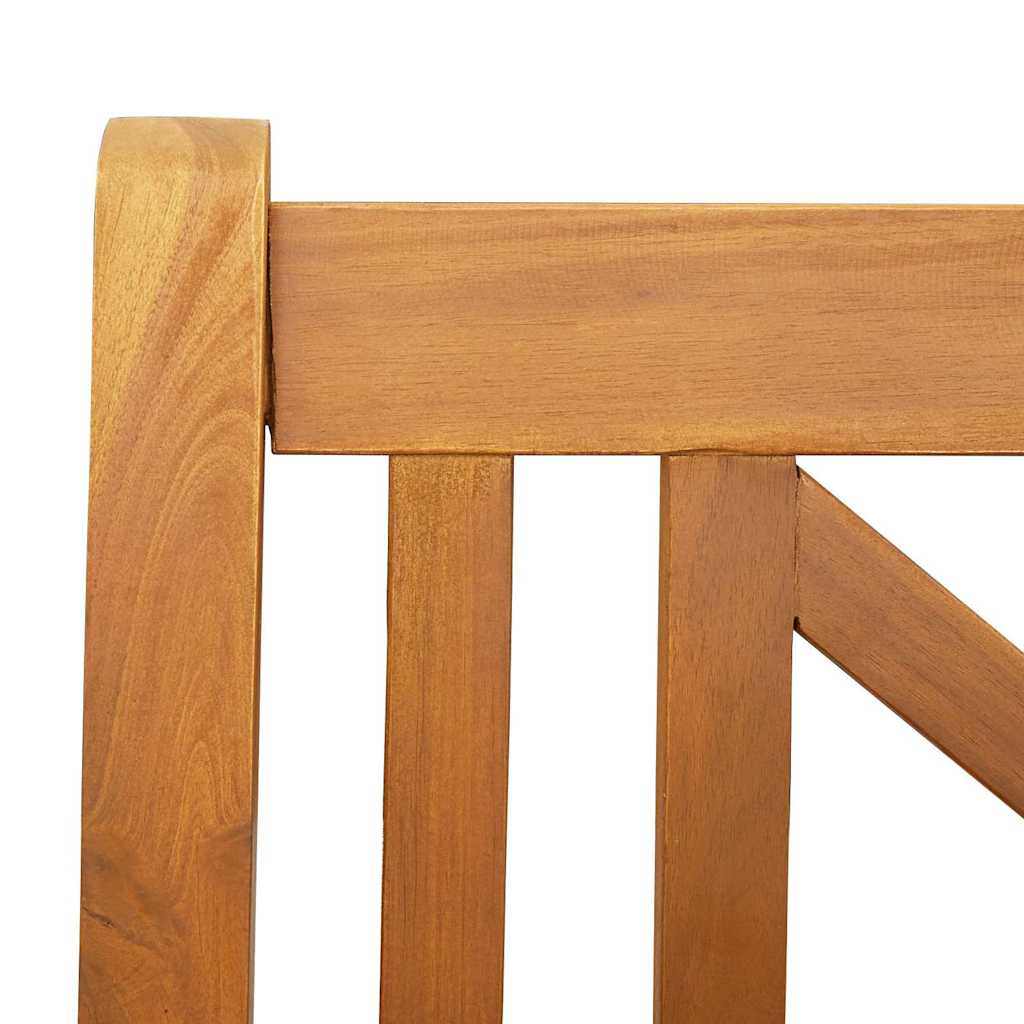 vidaXL Κούνια Κήπου Καφέ 119 x 35 x 47 εκ. Μασίφ ξύλο ακακίας