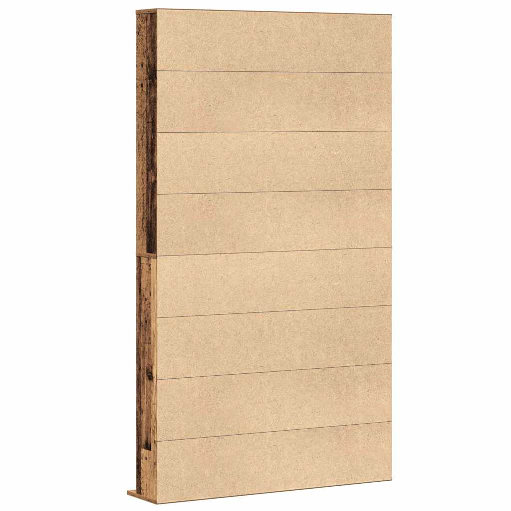 vidaXL Ντουλάπι CD Παλαιό ξύλο 101 x 23 x 177.5 εκ Επεξεργασμένο ξύλο