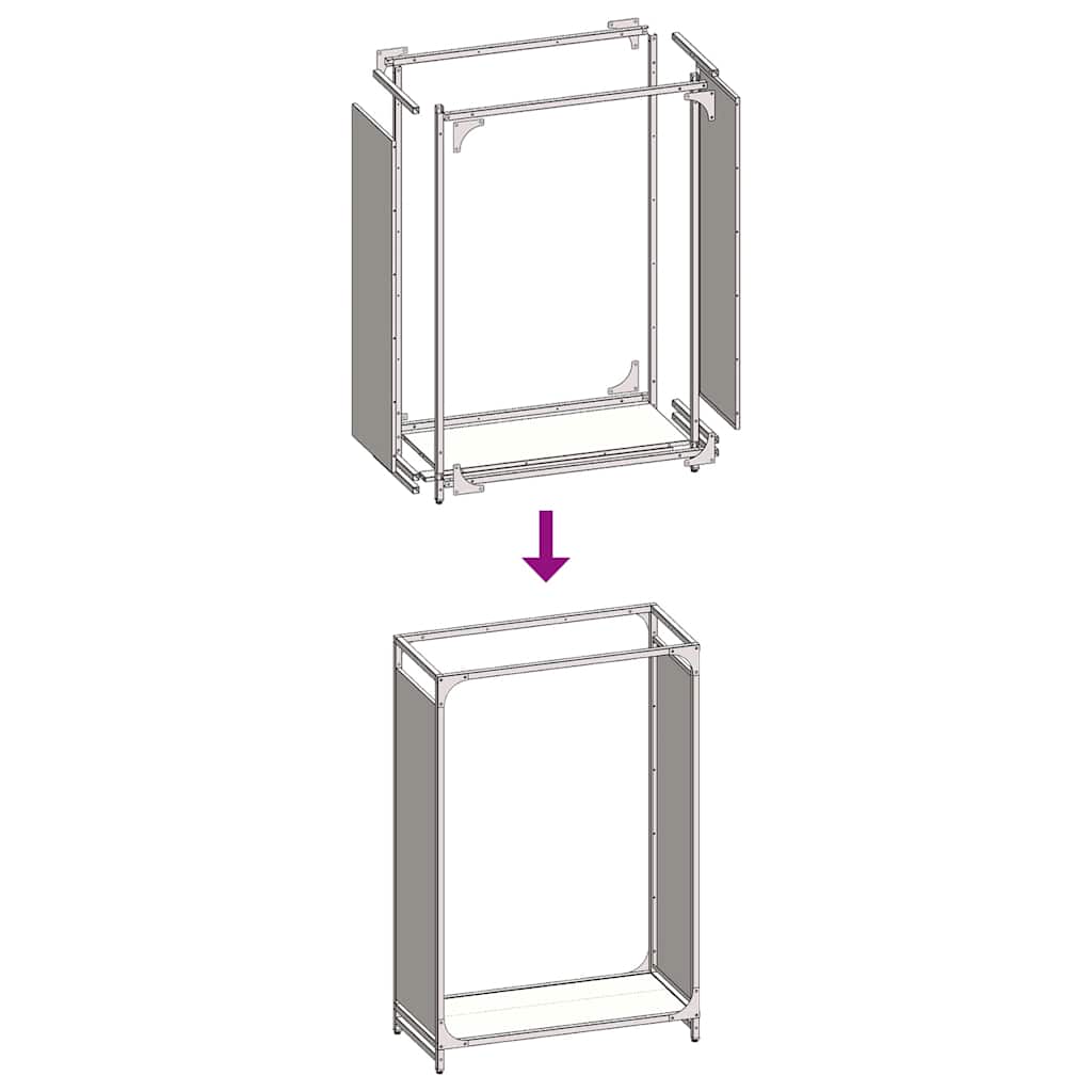 vidaXL Ράφι για καυσόξυλα Ελαιοπράσινο 60x28x90cm Ατσάλι ψυχρής έλασης
