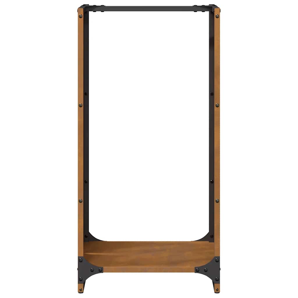 Ράφι για καυσόξυλα vidaXL 40x30x80 cm Ατσάλι σκληρυθέν στον αέρα