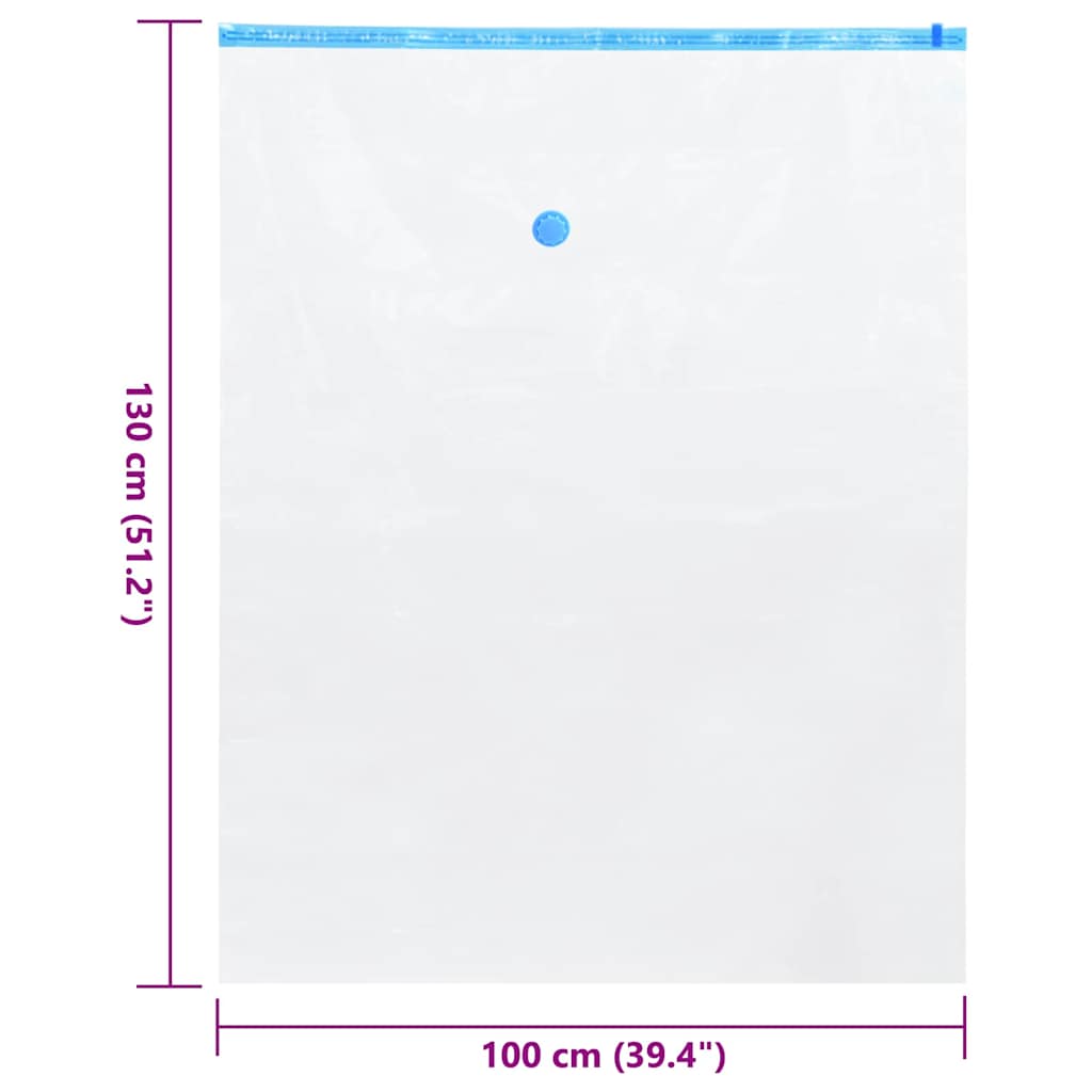 vidaXL Τσάντες Αποθήκευσης Κενού 10 τμχ 130x100 εκ
