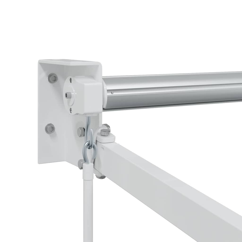 vidaXL Αναδιπλούμενη τέντα Κόκκινο και Μαύρο 350 x 250 x 165 εκ.