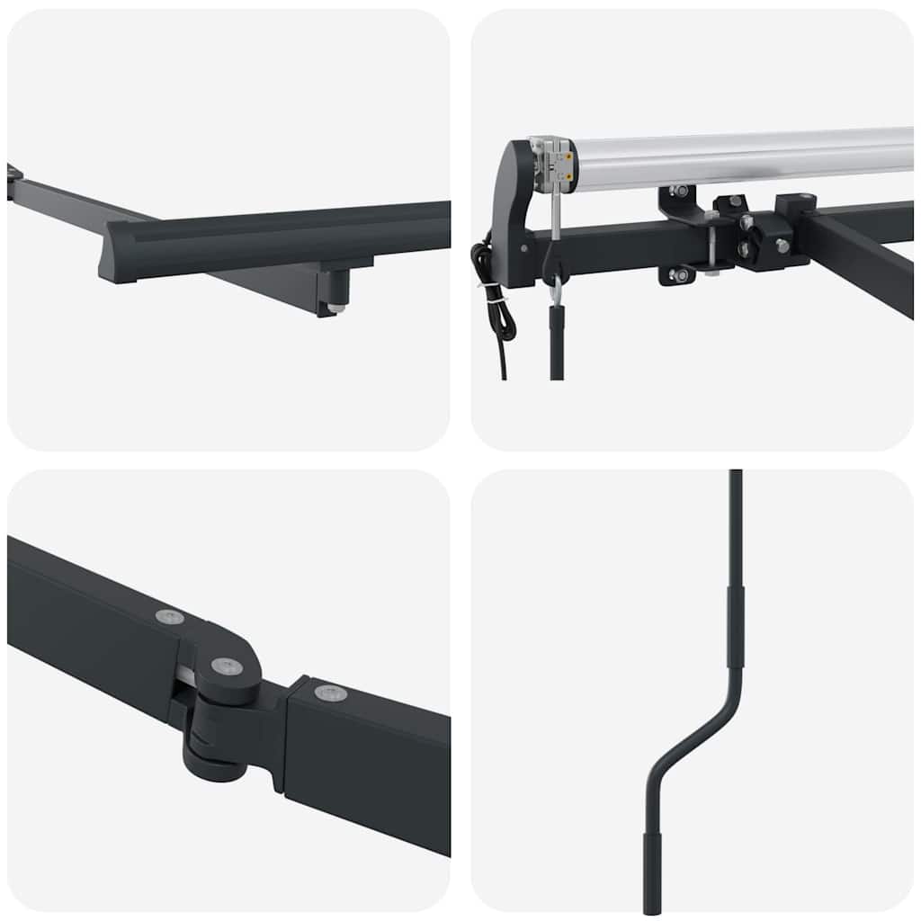 vidaXL Ηλεκτρική Τέντα Κορ Frame Ανακλινόμενη 4x2 cm Μεταλλική