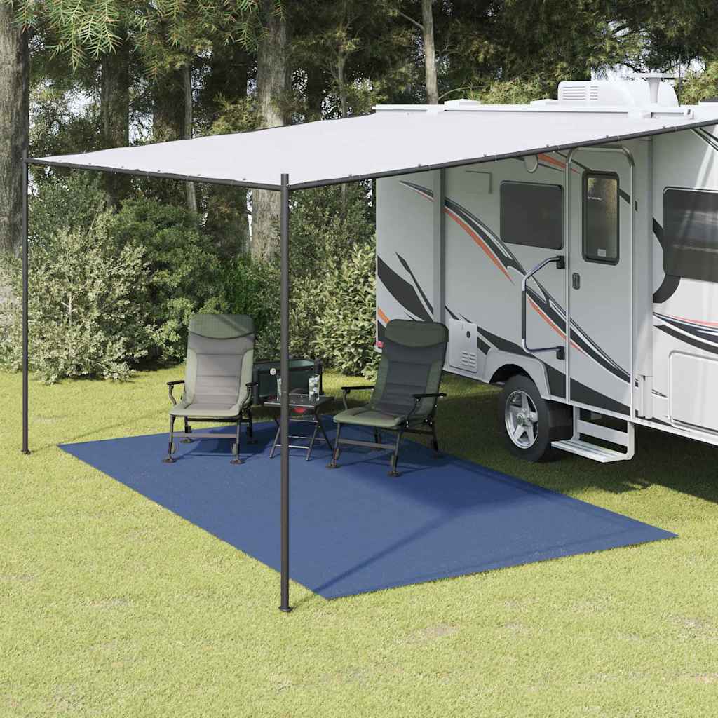 vidaXL Χαλκάκι Σκηνής Μπλε 200 x 200 cm Πολυεστέρας