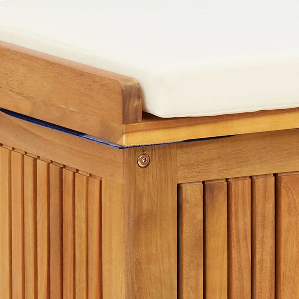 vidaXL Κουτί Μαξιλαριών Εξ. Χώρου 60x50x61 εκ. Μασίφ Ξύλο Ακακίας