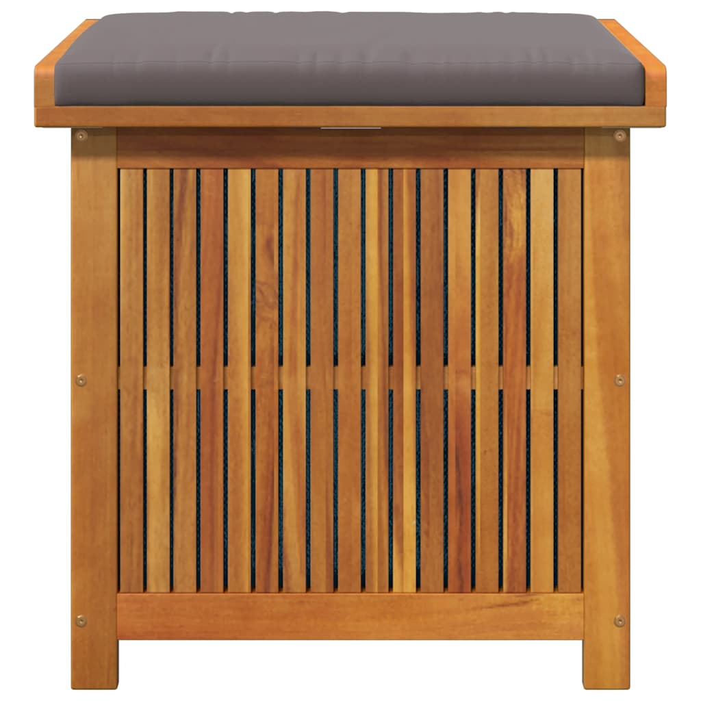 vidaXL Κουτί Μαξιλαριών Εξ. Χώρου 60x50x61 εκ. Μασίφ Ξύλο Ακακίας