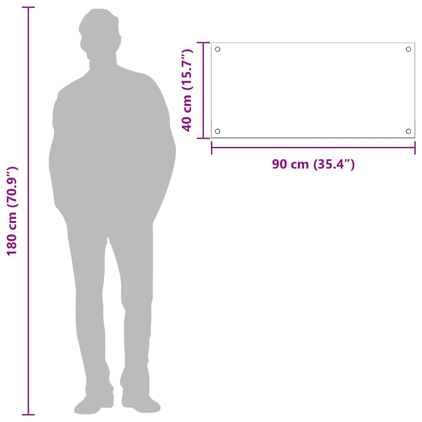 vidaXL Πλάτη κουζίνας Ανοιχτό γκρι 90 x 40 cm σκληρυμένο γυαλί