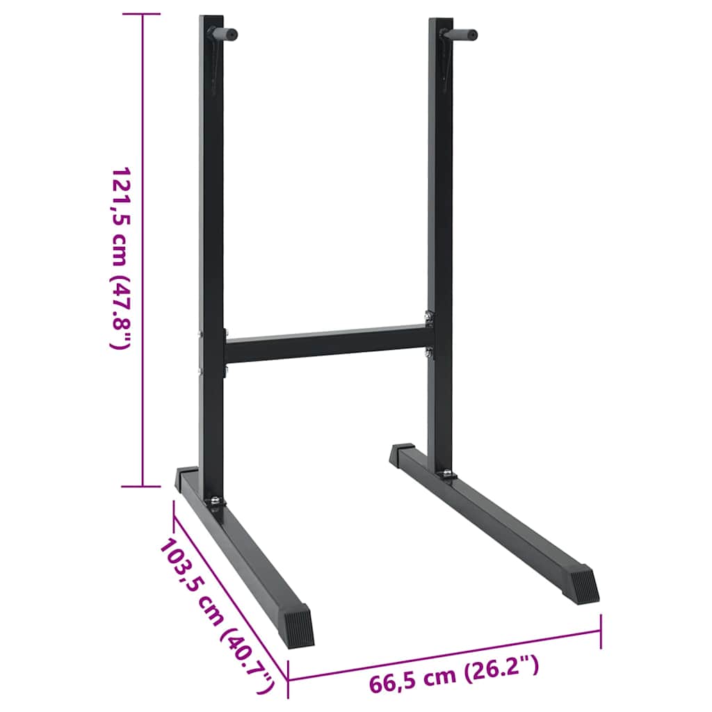 vidaXL Σταθμός Βυθίσεων 120 κιλά 66x104x122 εκ Ατσάλι
