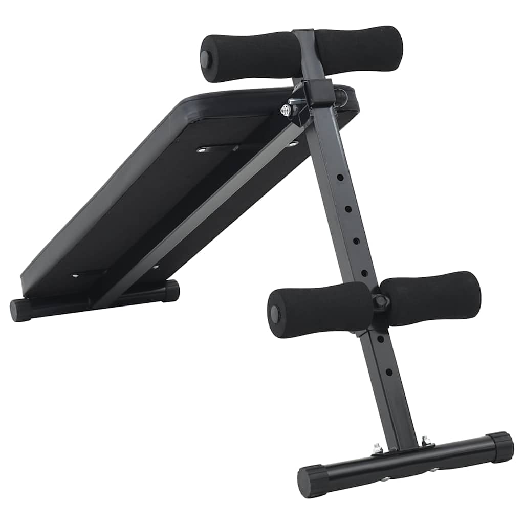 vidaXL Μπερνύν Ανασήκωσης Μαύρο 124 x 33.5 x 55 εκ.