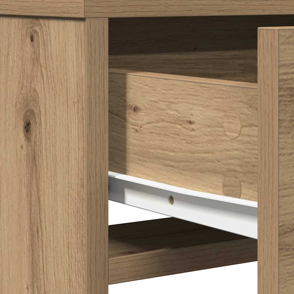 vidaXL Τραπέζι περιποίησης Artisan Oak 50 x 41 x 140 εκ.