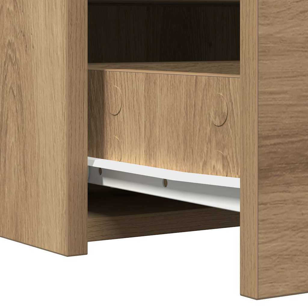 vidaXL Τραπέζι περιποίησης Καφέ 60 x 40 x 70 εκ. Επεξεργασμένο Ξύλο
