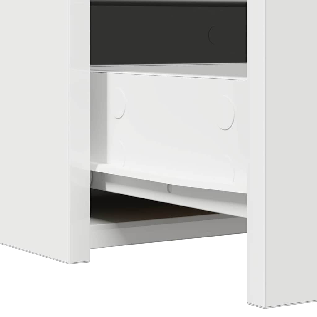 vidaXL Τραπέζι περιποίησης Λευκό 100 x 40 x 70 εκ. Επεξεργασμένο Ξύλο