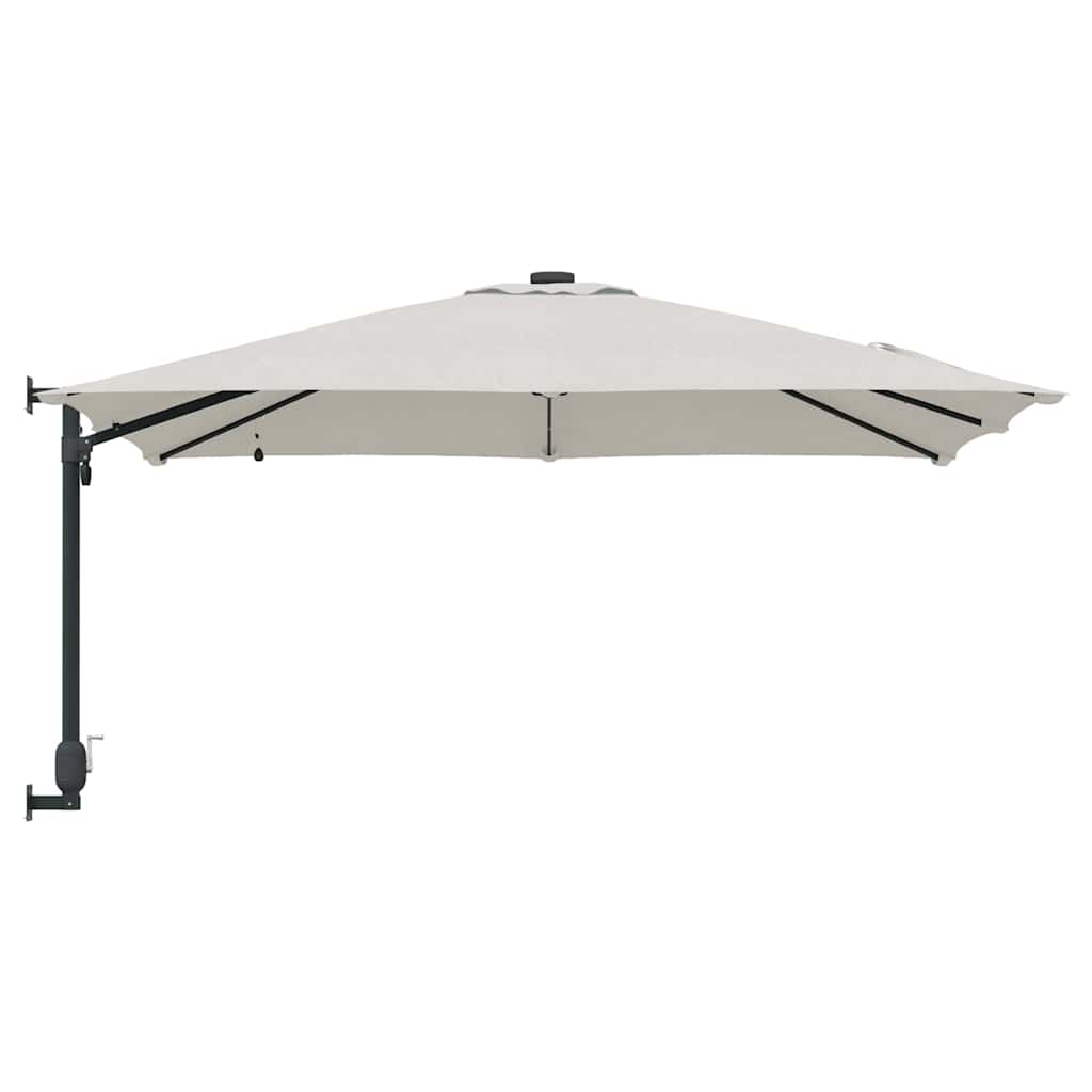 vidaXL Ομπρέλα Κήπου Άμμος 248.5 x 247.5 x 160 εκ. ύφασμα