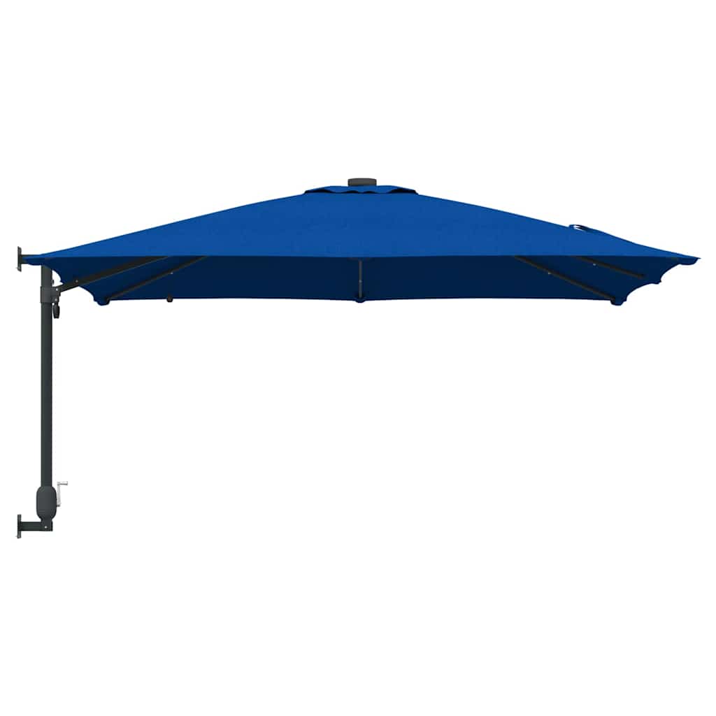 vidaXL Ομπρέλα Κήπου Αζούρ μπλε 248.5 x 247.5 x 160 εκ. ύφασμα