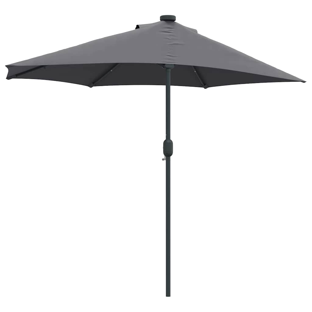 vidaXL Ομπρέλα Κήπου Ανθρακί 294 x 150 x 223 εκ ύφασμα
